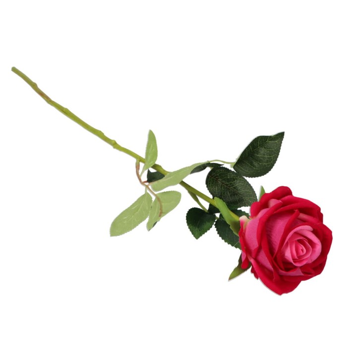 Kwiat sztuczny róża 49 cm ASC20584 – zdjęcie 2