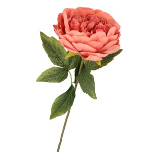 Kwiat sztuczny PIWONIA gałązka 56 cm ASC20542