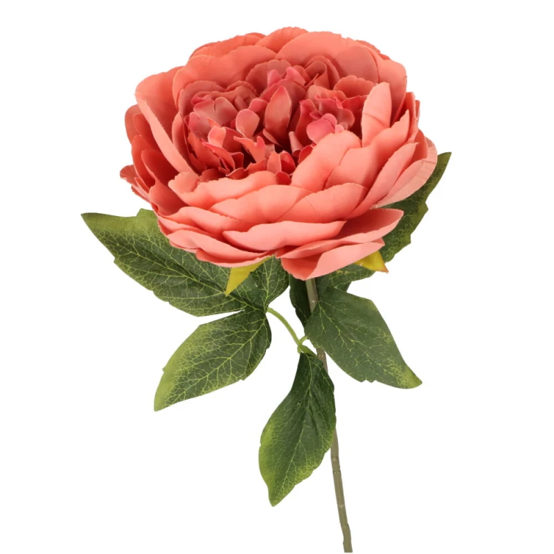 Kwiat sztuczny PIWONIA gałązka 56 cm ASC20542 – zdjęcie 8