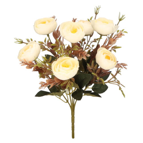 Bukiet sztucznych kwiatów KAMELIA 33 cm ASC20547-mix 6 kolorów – zdjęcie 4