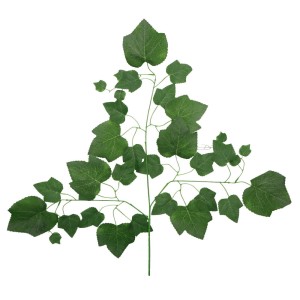 Gałązka sztucznych liści winogron 70 cm AST20495