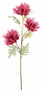 Kwiat sztuczny CHRYZANTEMA gałązka 65 cm ASC20548-mix 6 kolorów