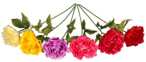 Kwiat sztuczny Piwonia chińska 50 cm AST23270 – zdjęcie 4