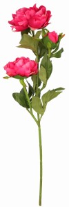 Kwiat sztuczny Piwonia gałązka 82 cm ASC23316 – zdjęcie 2