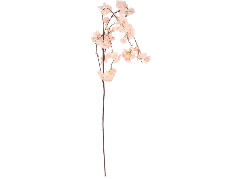 Kwiat sztuczny kwiatnąca gałązka jabłoni 125 cm AST231767 – zdjęcie 2