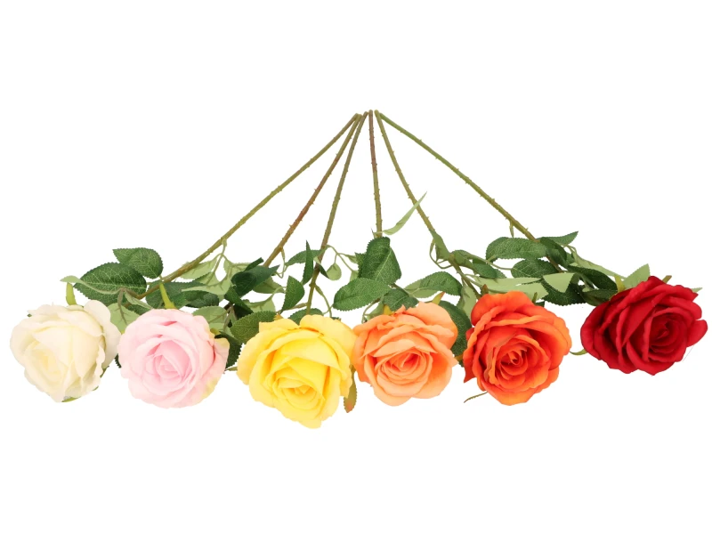 Kwiat sztuczny Róża 64 cm ASC23405 – zdjęcie 3