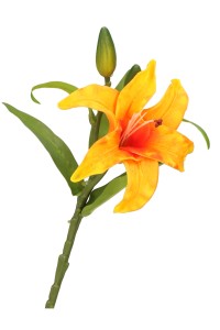 Kwiat sztuczny Lilia silikonowa 35cm ASC23411