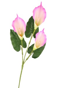 Kwiat sztuczny Kalia gałązka 3-kwiatowa 90 cm ASC21843