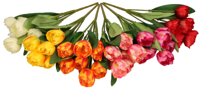 Bukiet sztucznych kwiatów TULIPANY 41cm ASC23494 – zdjęcie 2