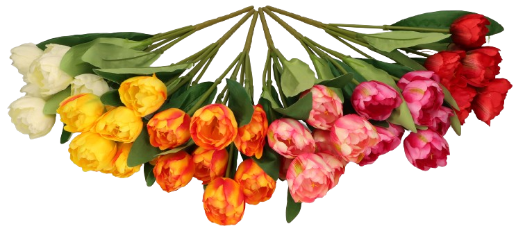 Bukiet sztucznych kwiatów TULIPANY 41cm ASC23494 – zdjęcie 2