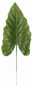 Liść alokazji sztuczny zielony 44 cm AST232202