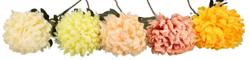 Kwiat sztuczny CHRYZANTEMA 80 cm ASC240393 – zdjęcie 4