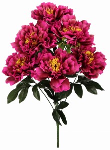 Piwonia bukiet 58cm ASC24193-mix 6 kolorów