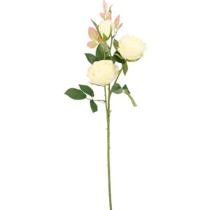 Kwiat sztuczny Róża gałązka 67cm ASC19601-5