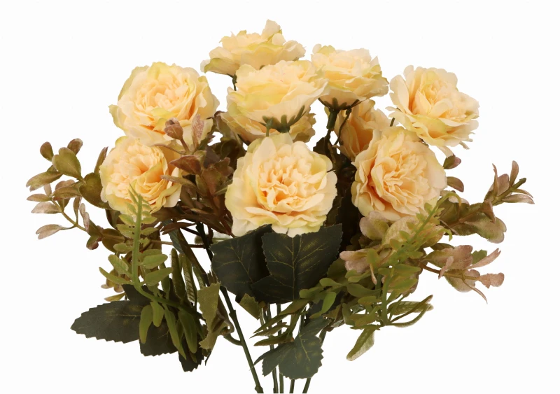 Bukiet sztucznych kwiatów Róża 30cm ASC24593-5 – zdjęcie 2