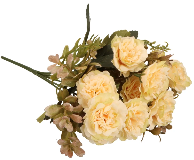 Bukiet sztucznych kwiatów Róża 30cm ASC24593-5 – zdjęcie 3