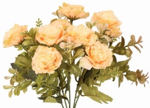 Bukiet sztucznych kwiatów Róża 30cm ASC24593-6 – zdjęcie 2