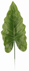 Liść alokazji sztuczny zielony 52 cm AST232203