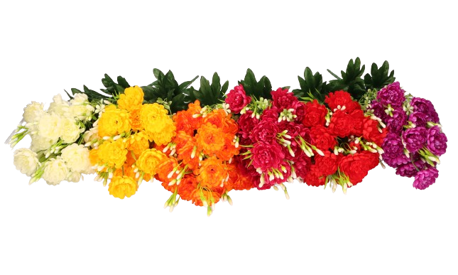 Kwiat sztuczny bukiet 50cm ASC240426-MIX – zdjęcie 3