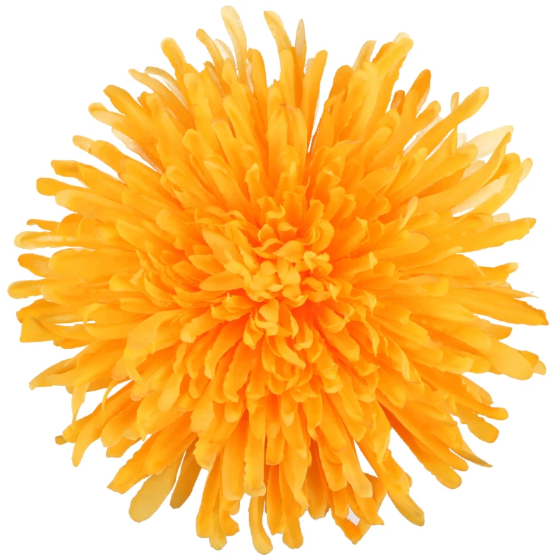 Kwiat sztuczny wyrobowy CHRYZANTEMA żółta śr.20cm ASC240538-15
