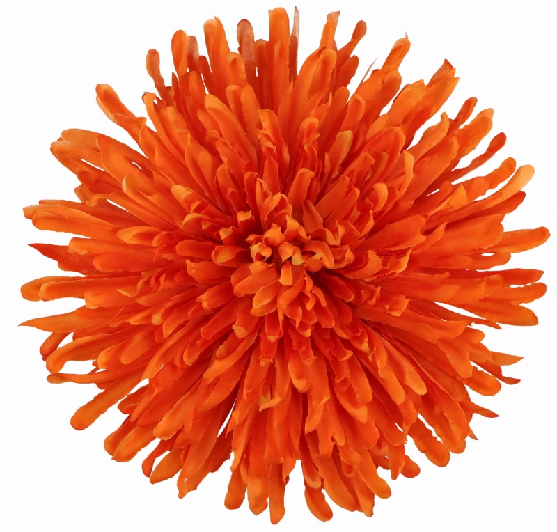 Kwiat sztuczny wyrobowy CHRYZANTEMA  pomarańczowa śr.20cm ASC240538-47