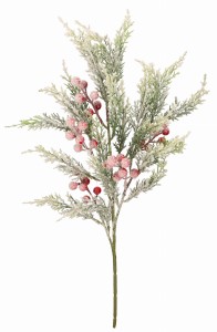 Gałązka ozdobna świąteczna 52cm ASC24828