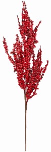Gałązka ozdobna świąteczna 72cm ASC240020