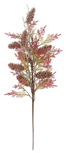 Gałązka ozdobna świąteczna 80cm ASC240002