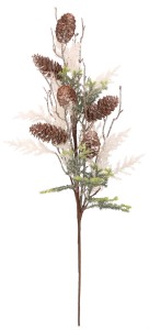 Gałązka ozdobna świąteczna 70cm ASC24990