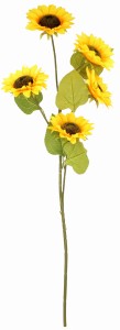 Kwiat sztuczny Słonecznik gałązka 103cm ASC240712