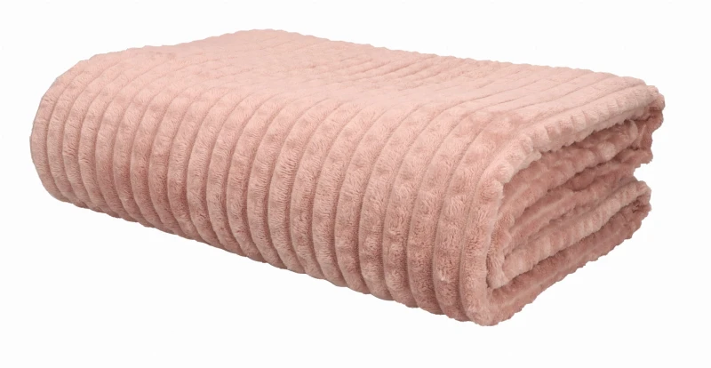 Koc kostka róż  200x220cm ASC240483-5
