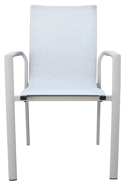Krzesło ogrodowe BEŻ Szer.56cm Gł..65cm Wys.88,5cm 3587-BE – zdjęcie 2