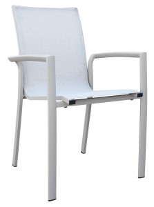 Krzesło ogrodowe BEŻ Szer.56cm Gł..65cm Wys.88,5cm 3587-BE