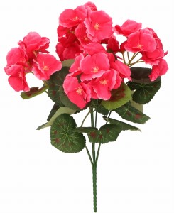Bukiet sztucznych kwiatów Pelargonia 32cm ASC240850-MIX
