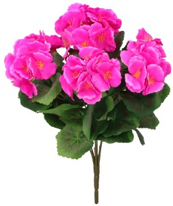 Bukiet sztucznych kwiatów Pelargonia 37cm  ASC240851-MIX