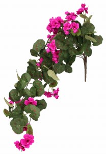 Bukiet sztucznych kwiatów Pelargonia 76cm ASC240852 - MIX – zdjęcie 2