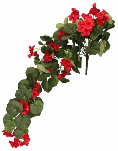 Bukiet sztucznych kwiatów Pelargonia 76cm ASC240852 - MIX – zdjęcie 3