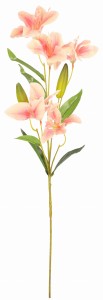 Kwiat sztuczny Lilia gałązka 72cm ASC24736-3