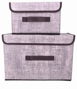 Organizery tekstylne do szafy garderoby kpl. 2 szt. ASC19400-5 – zdjęcie 3