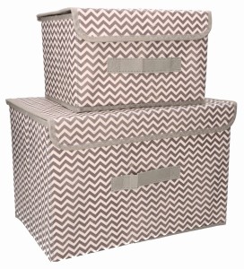 Organizery tekstylne do szafy garderoby kpl. 2 szt. ASC19400-6