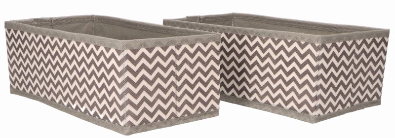 Organizer do szafy garderoby kpl.2 szt. 28x14x10cm ASC19410-6 – zdjęcie 3