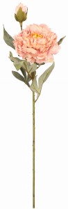 Kwiat sztuczny PIWONIA gałązka 66cm ASC25301-mix 8 kolorów – zdjęcie 3