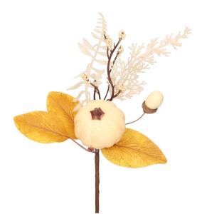 Gałązka jesienna z dynią 26cm ASC25601