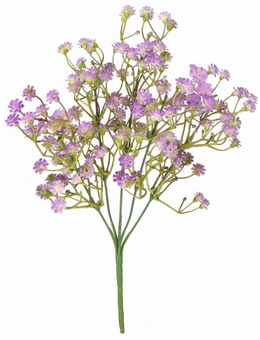 Roślina sztuczna gipsówka fioletowa bukiet 33cm AST231810-5