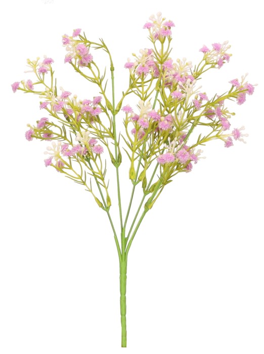 Roślina sztuczna gipsówka różowa bukiet 35cm AST23021-8