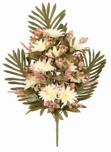Bukiet sztucznych kwiatów typu 'leżak' Dalia 55cm ASC26208-mix 6 kolorów – zdjęcie 6