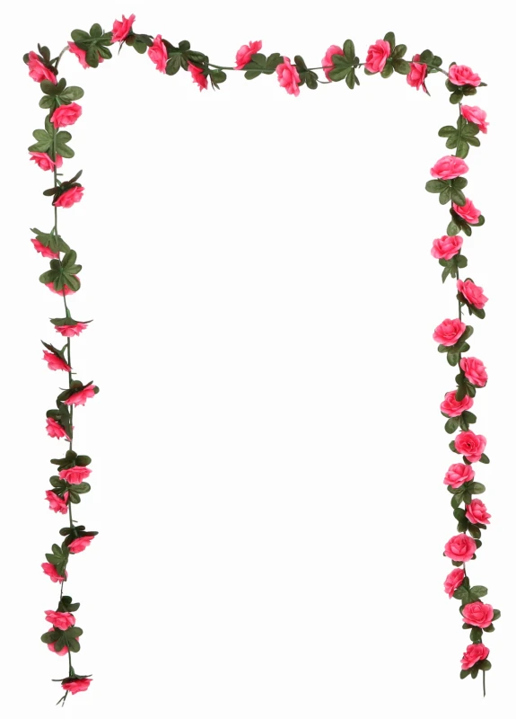 Róża girlanda 250cm ASC25157-mix 5 kolorów