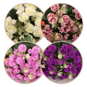 Chryzantema bukiet 45cm ASC27199-mix 4 kolorów – zdjęcie 2