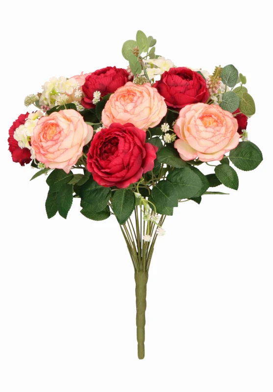 Piwonia bukiet 50cm ASC27207-mix 4 kolorów – zdjęcie 3