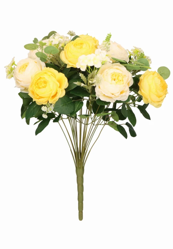 Piwonia bukiet 50cm ASC27207-mix 4 kolorów – zdjęcie 4